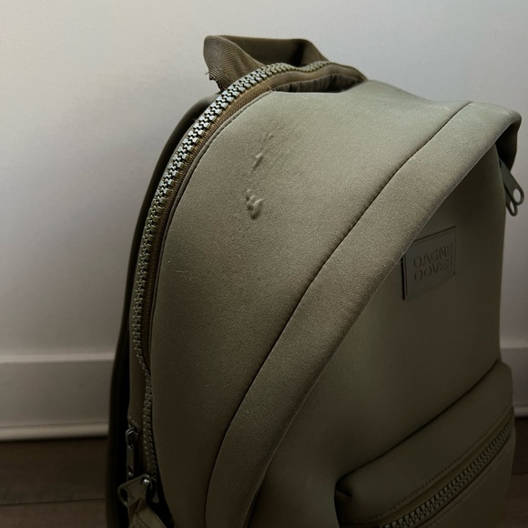 DAGNE DOVER Dakota Backpack Neoprene Dark Moss Large - Picture 5 of 15